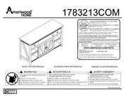 Ameriwood HOME 1783213COM Manual Del Usuario