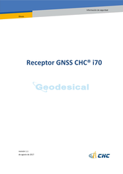 CHC GNSS i70 Manual Del Usuario