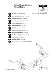 Westfalia 316 113 Manual Del Usuario