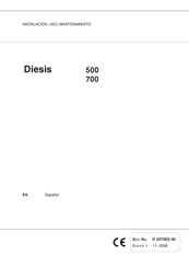 N&W Global Vending Diesis 500 Instalación, Uso, Mantenimiento