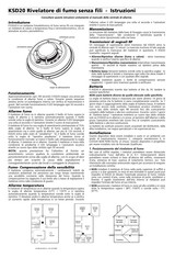 Bentel Security KSD20 Serie Instrucciones De Instalación Y  Operación