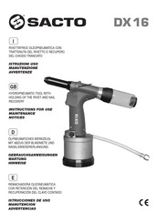 SACTO DX16 Istrucciones De Uso