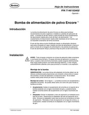 Nordson Encore Hoja De Instrucciones