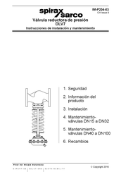 Spirax Sarco DLV7 Instrucciones De Instalación Y Mantenimiento