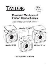 Taylor TP16 Manual De Instrucciones