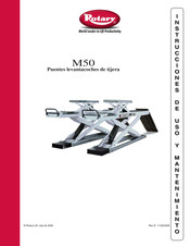 Rotary M50 Instrucciones De Uso Y Mantenimiento