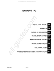 Seko Teknaevo TPG Serie Manual De Instrucciones