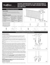 DECKORATORS ALX Instrucciones De Instalación