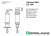 Pepperl+Fuchs Vibracon Mini LVL - A Serie Manual Del Usuario