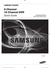 Samsung SRD-1610DC Manual Del Usuario