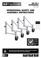 MetalTech I-CISO4 Instrucciones De Operacion Y Ensamble