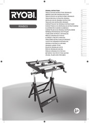 Ryobi RWB03 Traduction Des Instructions Originales