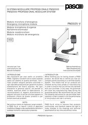 Paso PM2025-V Instrucciones De Empleo