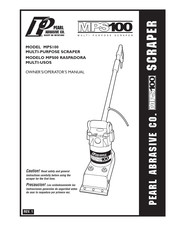 Pearl Abrasive MPS00 Manual Del Propietario - Operador