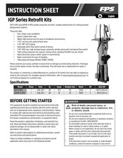 FPS IGPHR-A-RFK Hoja De Instrucciones