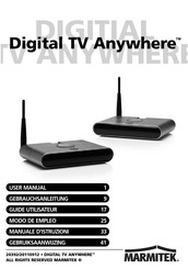 Marmitek Digital TV Anywhere Modo De Empleo