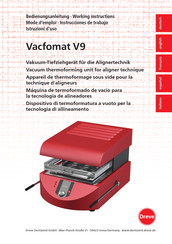 Dreve Vacfomat V9 Instrucciones De Trabajo