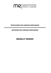 Mepamsa TENDER Manual De Instrucciones