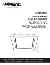 memorex MT2025D Guia Del Usuario