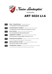 LONINO LABORGHINI ART 6024 LI-A Traducción De Las Instrucciones De Servicio Originales