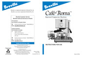 Breville Cafe Roma Instrucciones De Uso