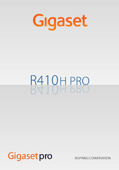 Gigaset R410H PRO Manual Del Usuario