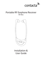 Contacta RF-RXU Guía De Instalación Y Usuario