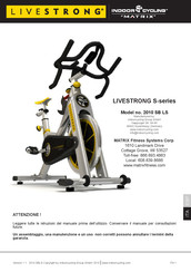 Matrix Indoor cycling LIVESTRONG S Serie Manual Del Usuario
