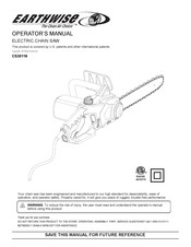 EarthWise CS30116 Manual Del Operador