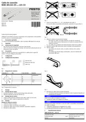 Festo NEBC-M12G5-ES LE5-CO Serie Instrucciones Montaje