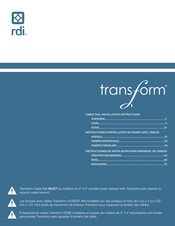 RDI transform Instrucciones De Instalación