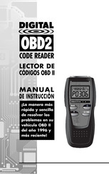 Innova Electronic Corp. Digital OBD2 Code Reader Manual De Instruccion