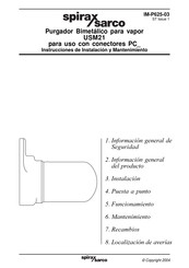 Spirax Sarco USM21 Instrucciones De Instalación Y Mantenimiento