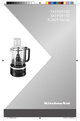 Kitchen Aid 5KFP0919Z Manual Del Usuario