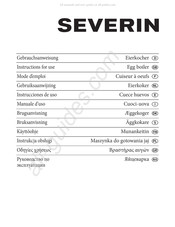 SEVERIN EK 3127 Instrucciones De Uso