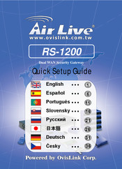 Air Live RS-1200 Quick Setup Guide