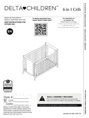 Delta Children Brookside Instrucciones De Montaje