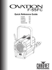 Chauvet Professional OVATION F-55FC Guía De Referencia Rápida