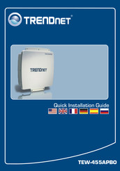 TRENDnet TEW-455APBO Guía De Instalación Rápida