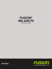 Fusion MS-ARX70 Manual De Instrucciones