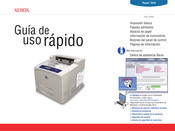 Xerox Phaser 4510 Guía De Uso Rápido