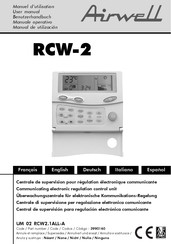 Airwell RCW-2 Manual De Utilización