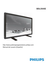 Philips BDL5545E Manual Del Usuario