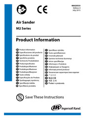 Ingersoll Rand M2L040RS9 Especificaciones Del Producto