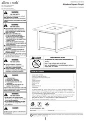 Allen + Roth FHWS80003 Manual De Montaje