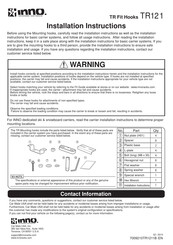 INNO TR121 Instrucciones De Instalación