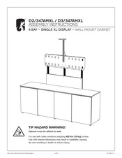 Salamander Designs D3/347AMxl Guía De Montaje