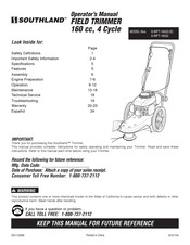 Southland S-WFT-16022-[E] Manual Del Operador