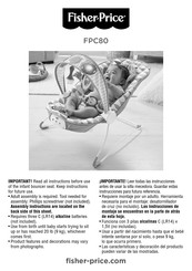 Fisher-Price FPC80 Manual Del Usuario