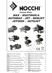 NOCCHI AUTOMAX Manual De Uso Y Mautencion